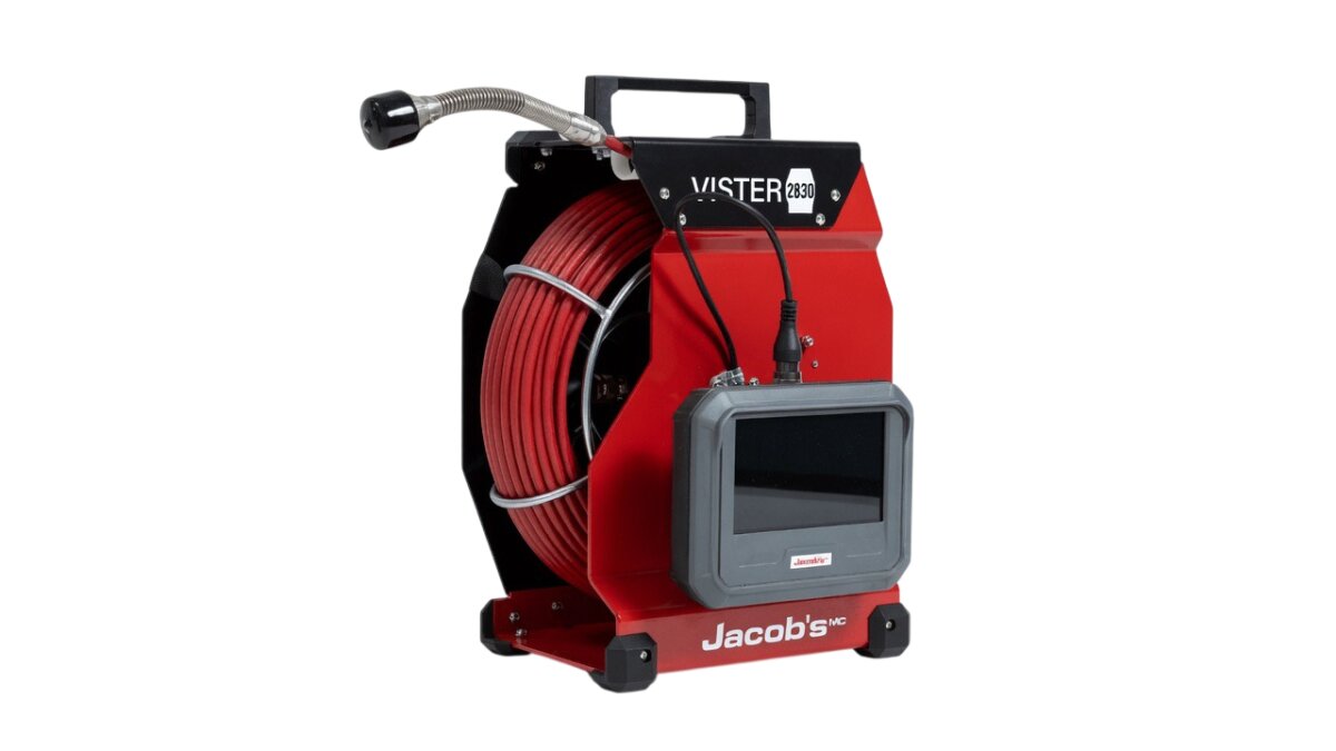 Jacobs Vister 2830 ინდუსტრიული ენდოსკოპი (მილსადენის ვიდეოკამერა)